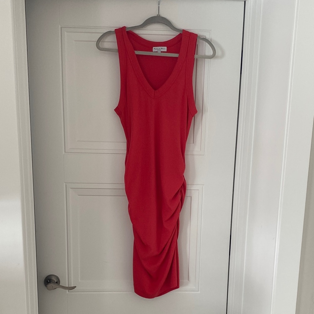 Michael Stars Vivid Red Midi Dress